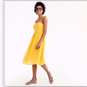 J. Crew Yellow Dress